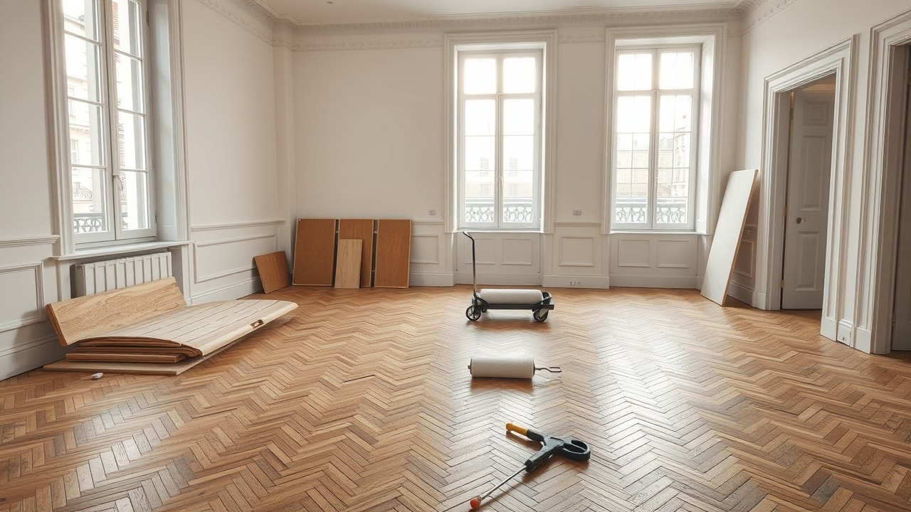 Rénovation complète d'un appartement haussmannien